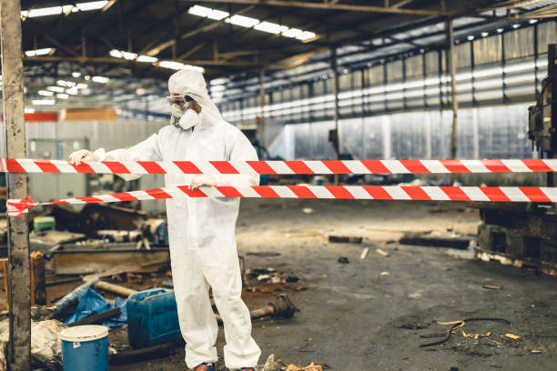 Professional Unattended Death Cleanup technician working in Morrisville, PA
